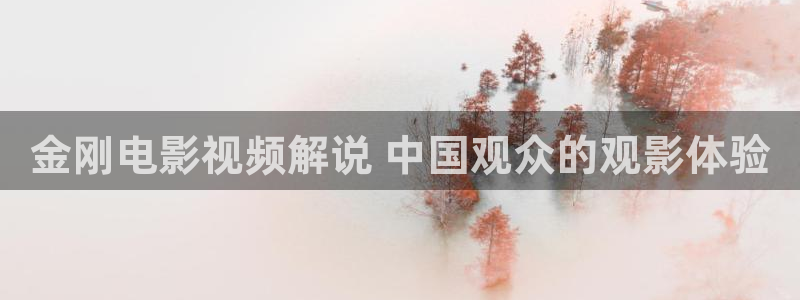 凡人修仙记免费观看星辰影视：金刚电影视频解说 中国观众的观影体验